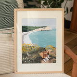 Coffret peinture au numero - Etretat - tableau