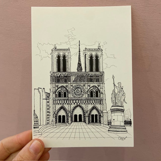 Carte postale paris - Notre-Dame de Paris