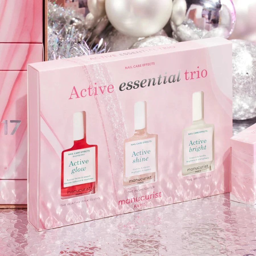 coffret trio de vernis soin manucurist