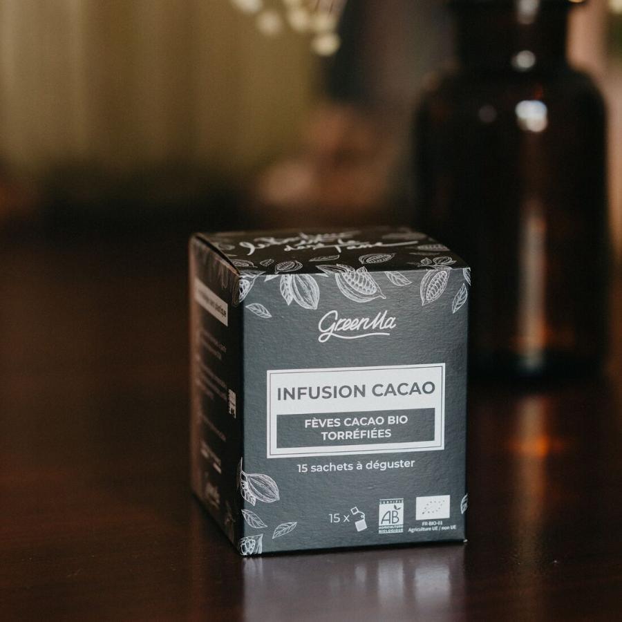 Boîte de 15 sachets d'infusion Cacao