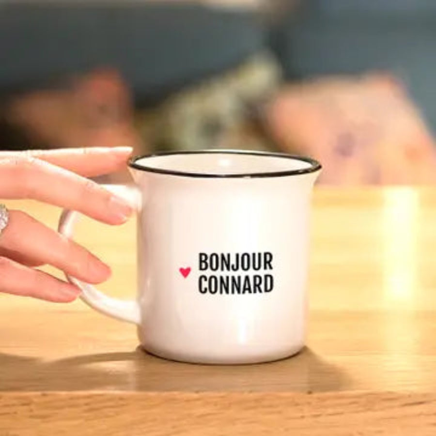 mug bonjour connard