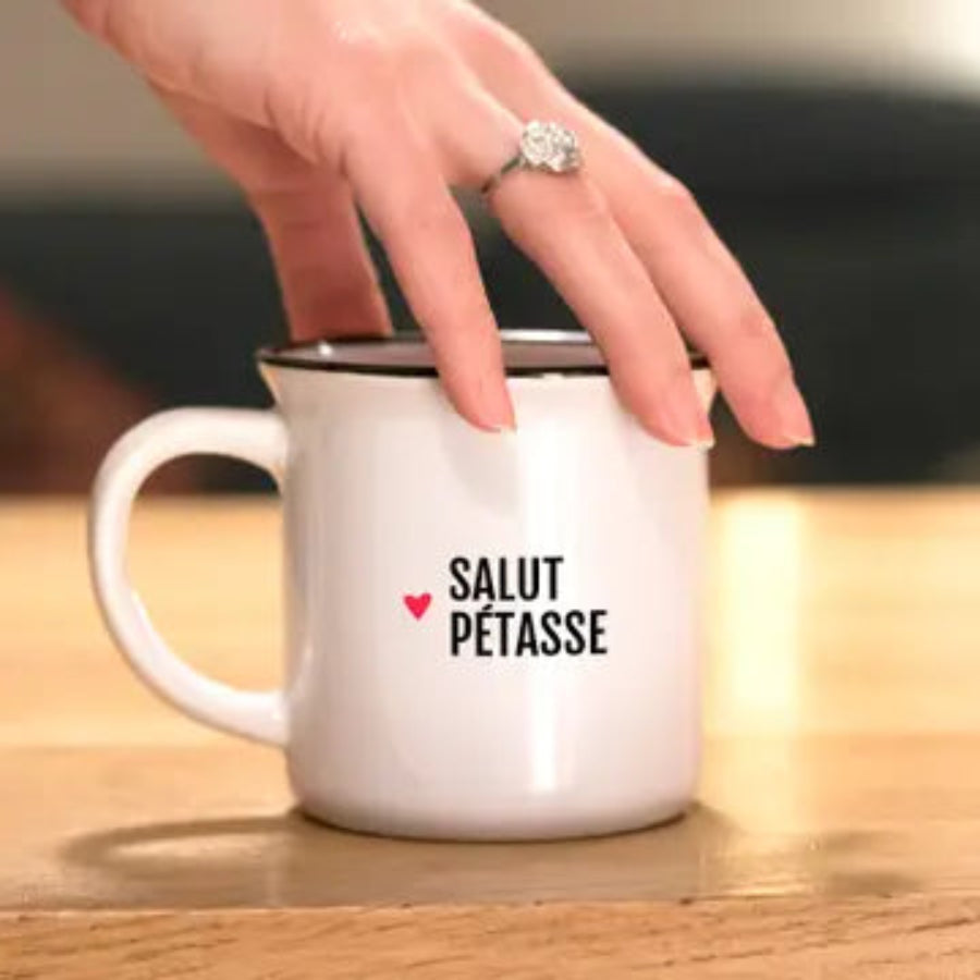 mug salut pétasse