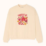 sweat apaches en coton flowers of joy